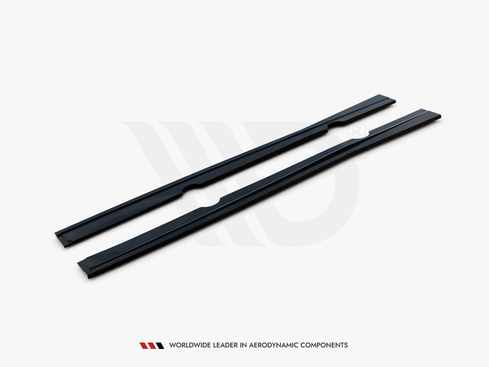 Side Skirts Diffusers compatible with Ford Fiesta Mk7 Facelift ST / Zetec S