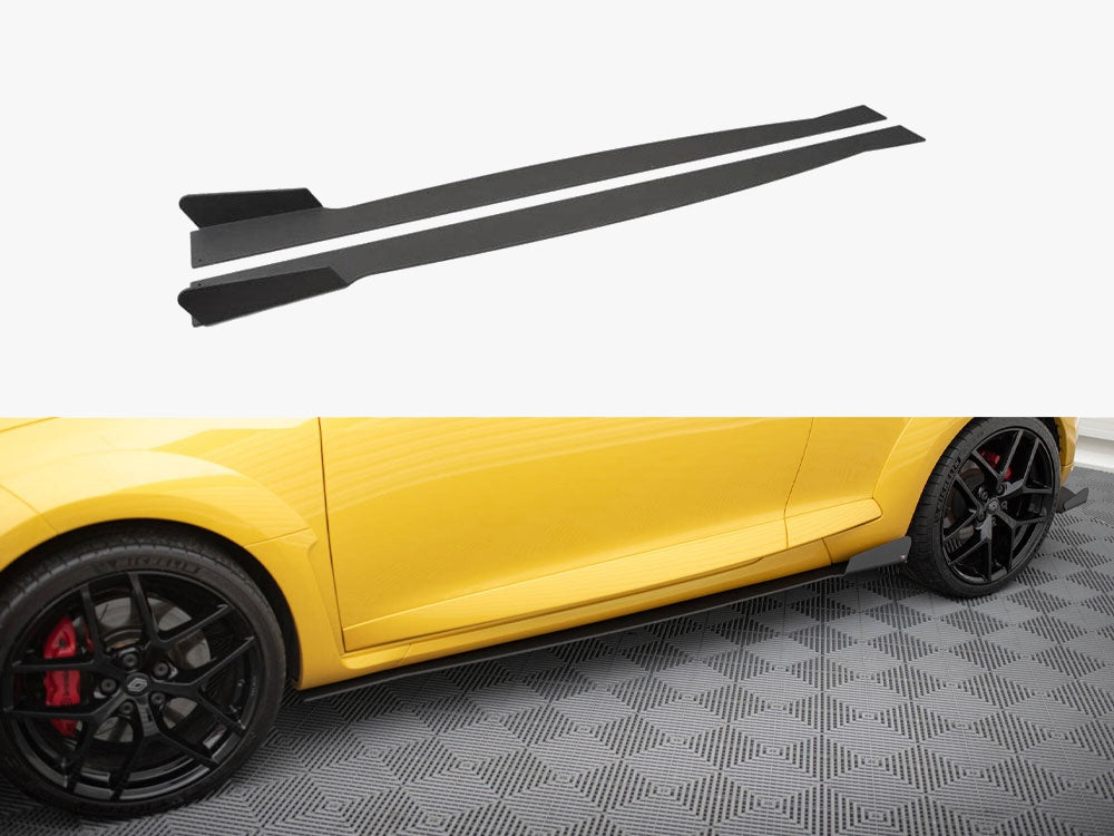 Racing Side Skirts Diffusers compatible with Renault Megane Mk3 RS