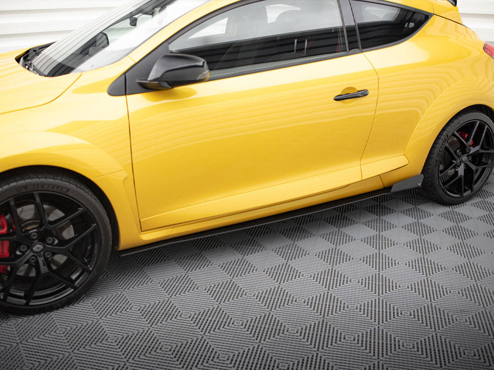 Racing Side Skirts Diffusers compatible with Renault Megane Mk3 RS