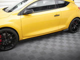 Racing Side Skirts Diffusers compatible with Renault Megane Mk3 RS