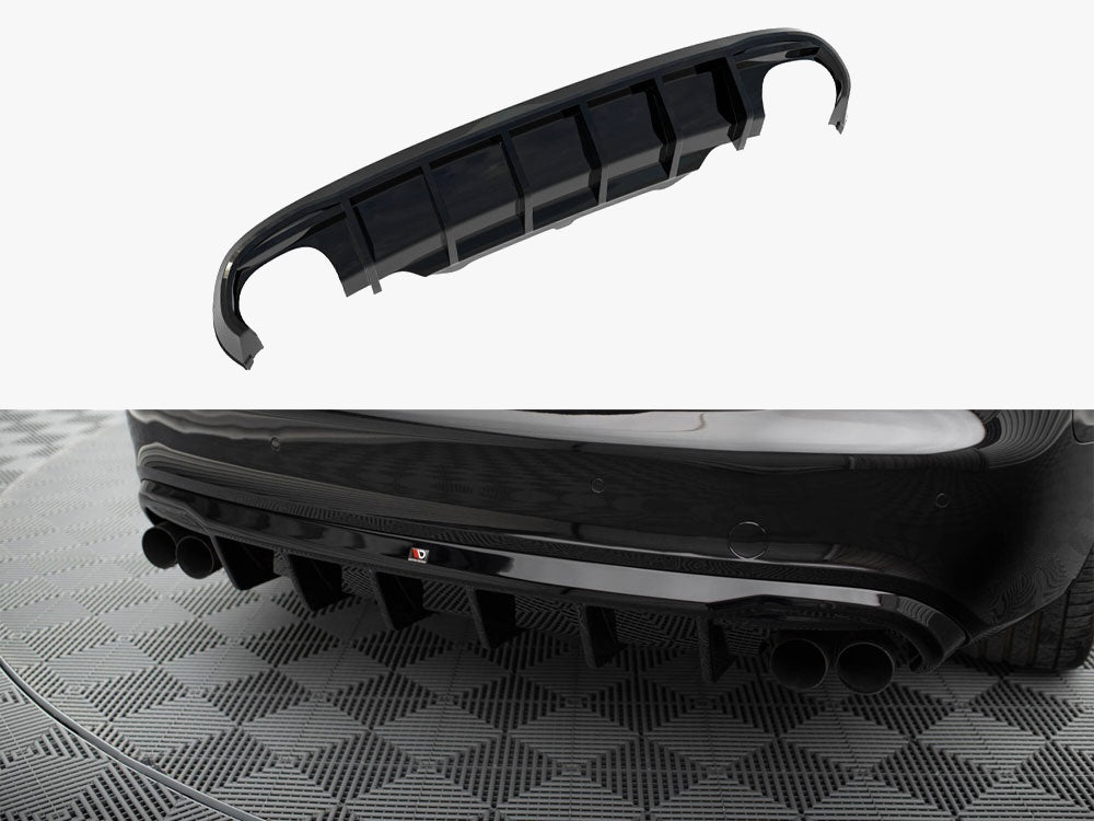 Rear Valance compatible with Audi S5 / A5 S Line Coupe / Cabrio 8T