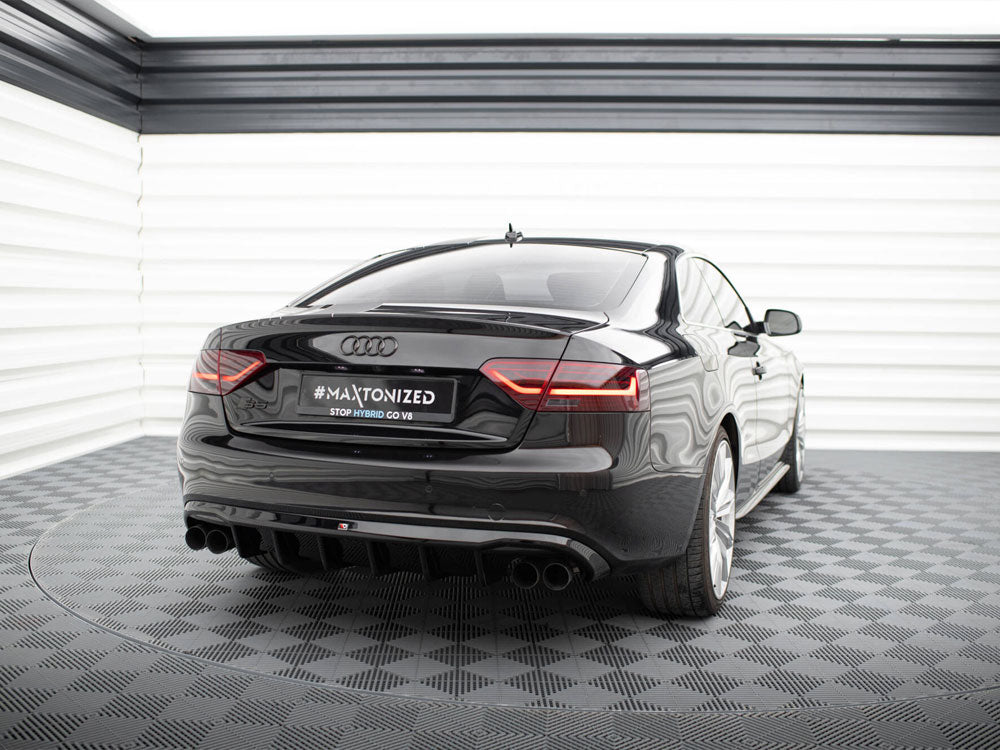 Rear Valance compatible with Audi S5 / A5 S Line Coupe / Cabrio 8T