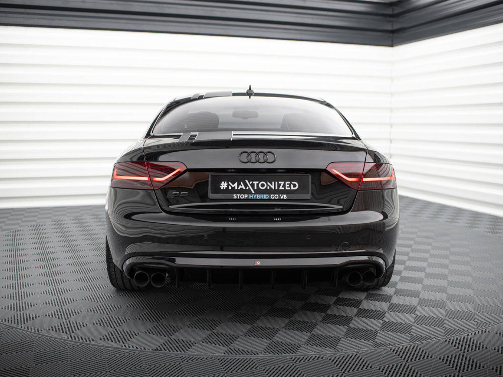 Rear Valance compatible with Audi S5 / A5 S Line Coupe / Cabrio 8T