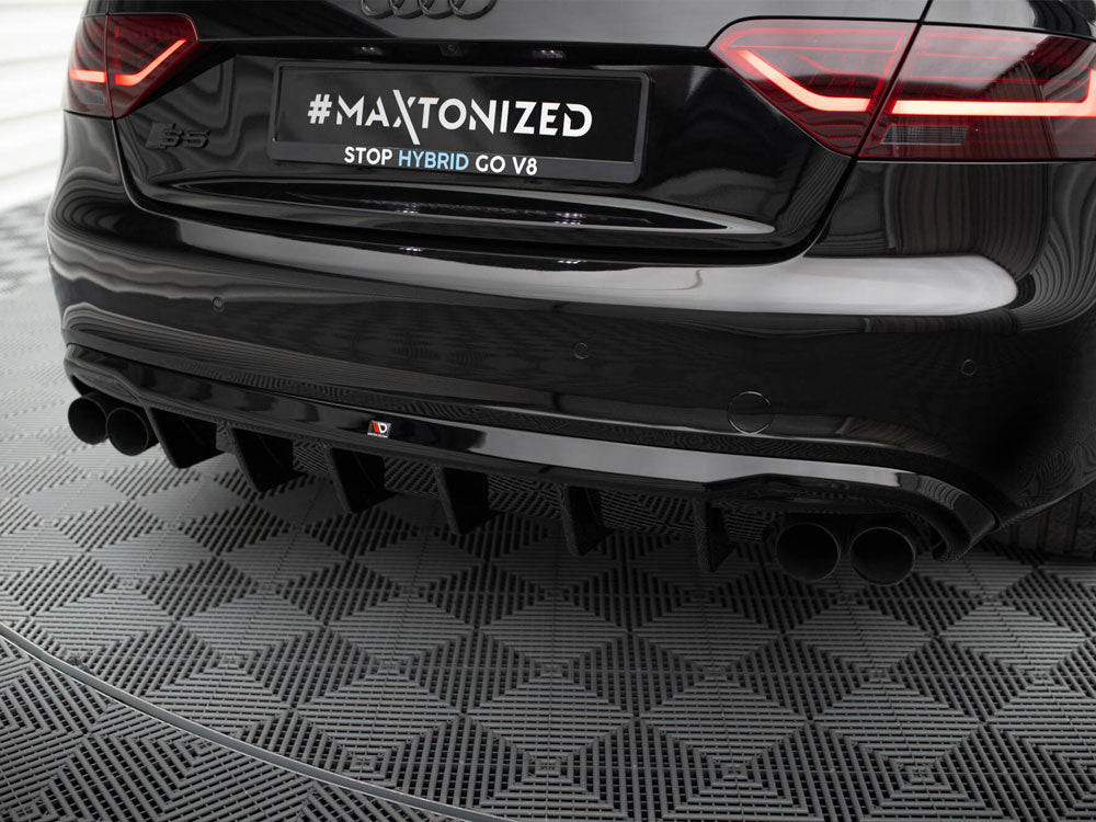 Rear Valance compatible with Audi S5 / A5 S Line Coupe / Cabrio 8T