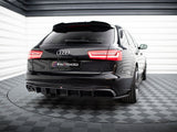 Rear Valance compatible with Audi A6 Sedan / Avant C7 (Single Side dual exhaust Version)