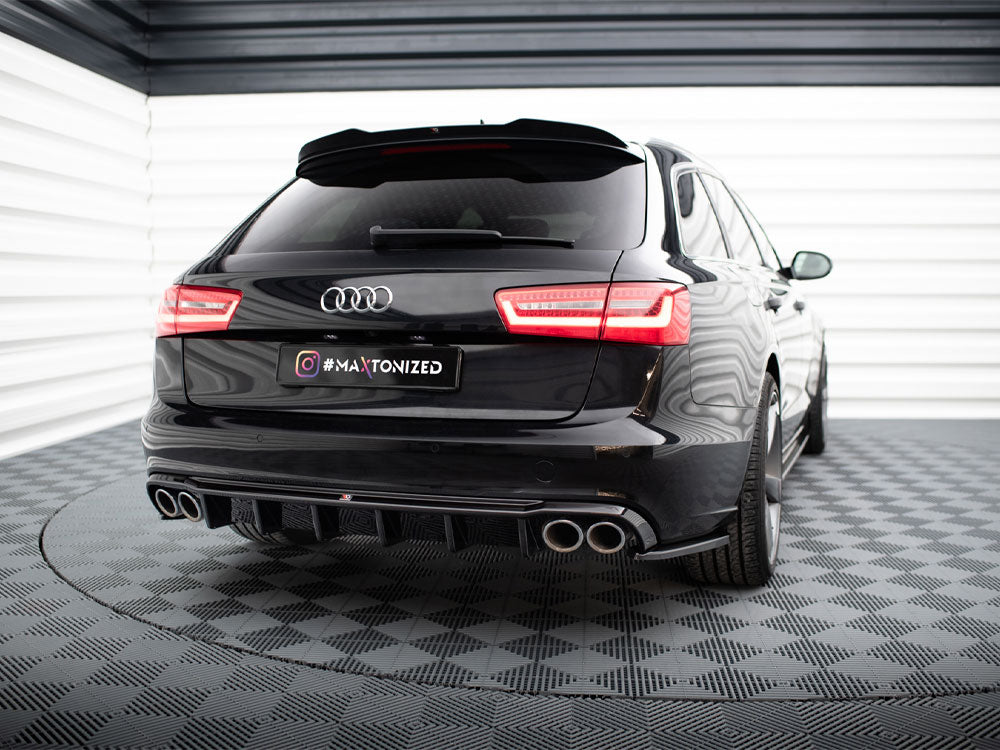 Rear Valance compatible with Audi A6 Sedan / Avant C7 (Version with dual exhausts on both sides)