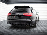 Rear Valance compatible with Audi A6 Sedan / Avant C7 (Version with dual exhausts on both sides)