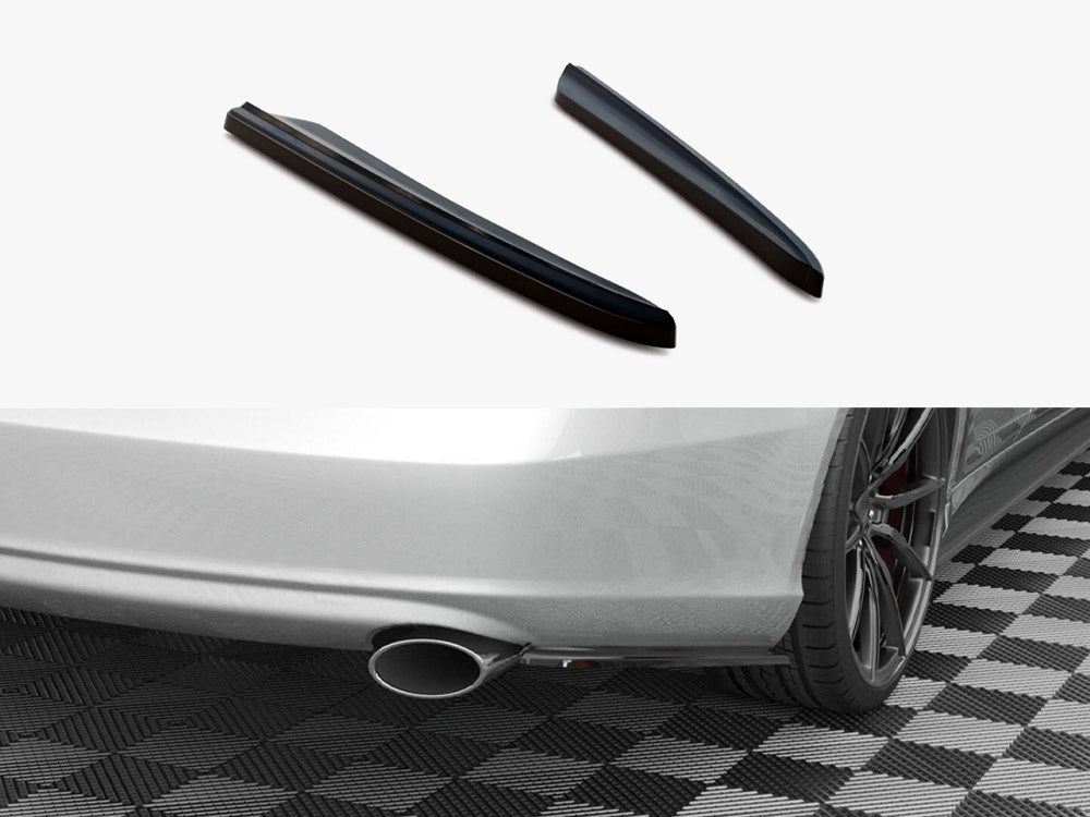 Rear Side Splitters compatible with Mercedes-Benz CLS C219