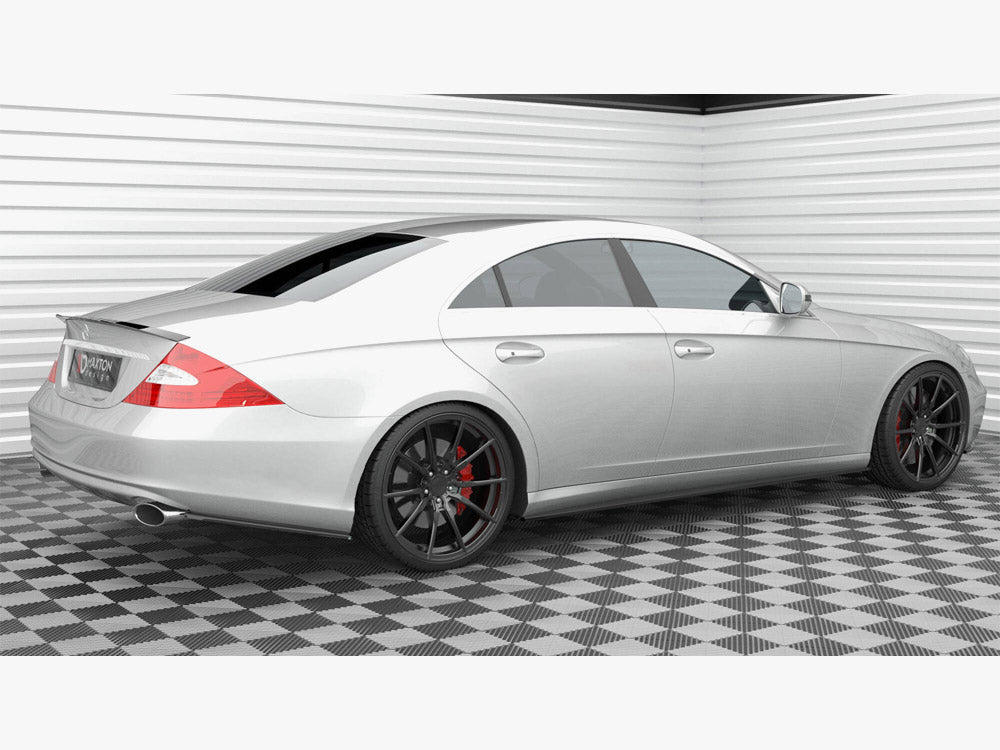 Rear Side Splitters compatible with Mercedes-Benz CLS C219