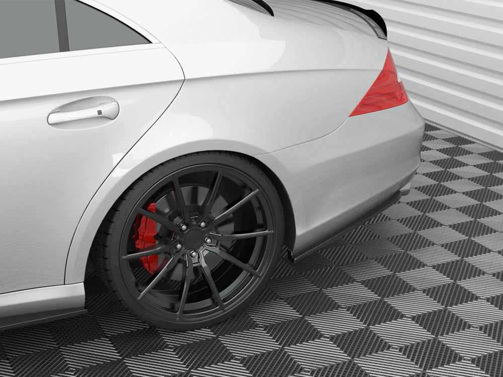 Rear Side Splitters compatible with Mercedes-Benz CLS C219