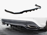 Rear Splitter (Vertical Bars) compatible with Mercedes-Benz CLA C117 Facelift