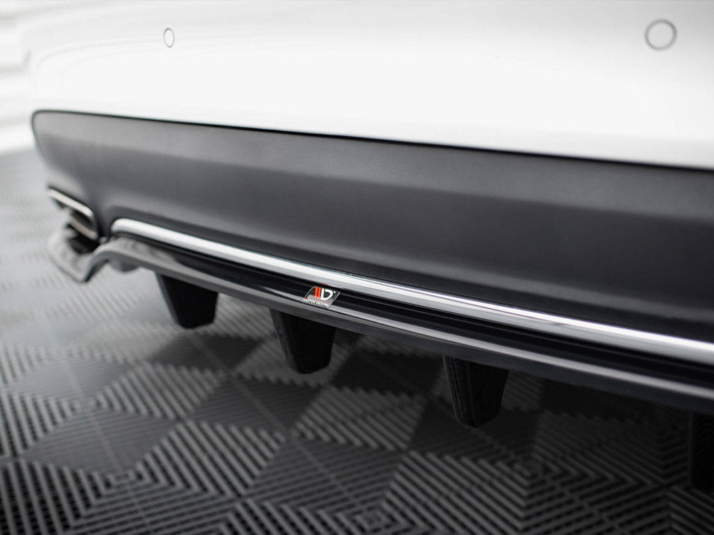 Rear Splitter (Vertical Bars) compatible with Mercedes-Benz CLA C117 Facelift