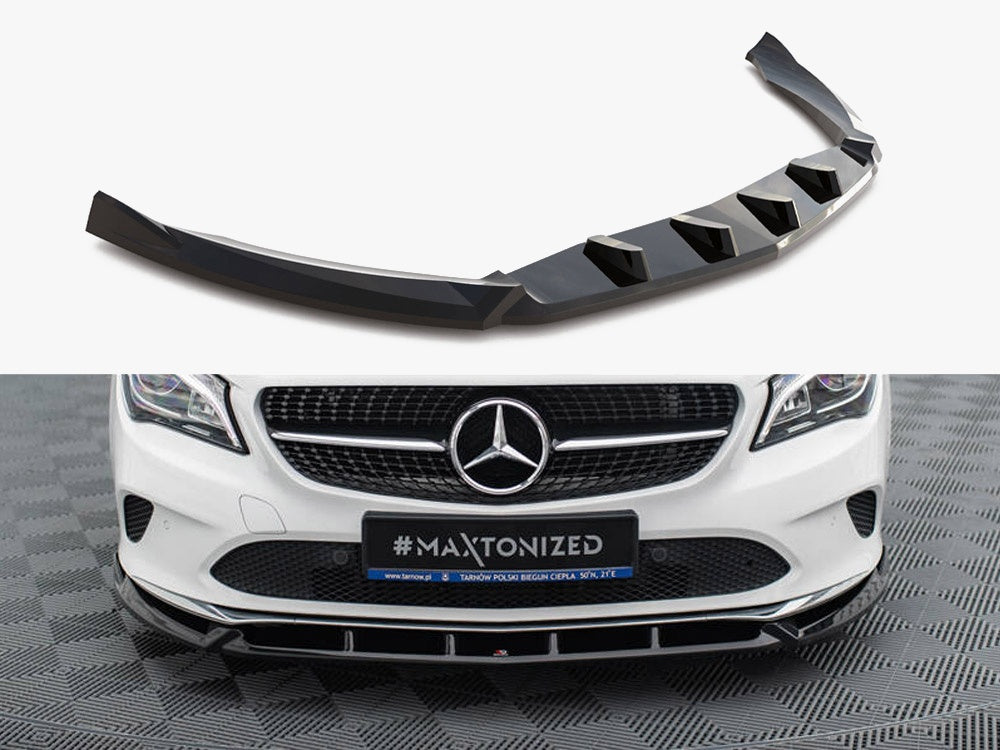 Front Splitter compatible with Mercedes-Benz CLA C117 Facelift