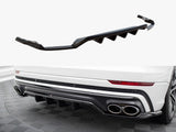 Central Rear Splitter (Vertical Bars) V.2 compatible with Audi SQ8 Mk1