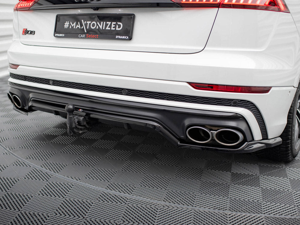 Central Rear Splitter (Vertical Bars) V.2 compatible with Audi SQ8 Mk1