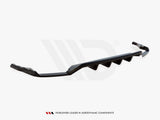 Central Rear Splitter (Vertical Bars) V.2 compatible with Audi SQ8 Mk1