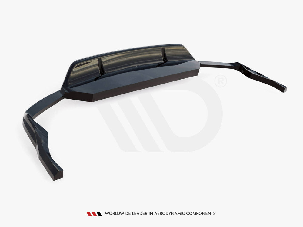 Central Rear Splitter (Vertical Bars) V.2 compatible with Audi SQ8 Mk1
