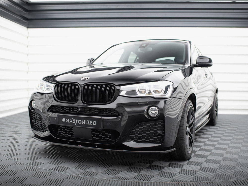 Front Splitter compatible with BMW X4 M-Pack