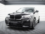 Front Splitter compatible with BMW X4 M-Pack
