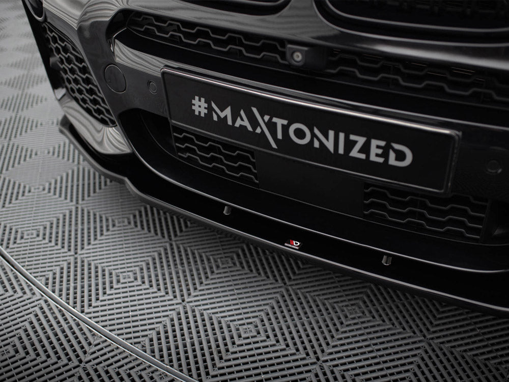 Front Splitter compatible with BMW X4 M-Pack