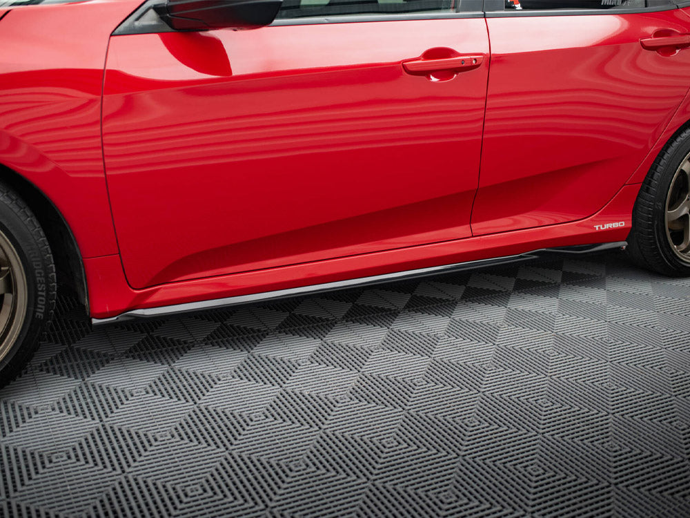 Side Skirts Diffusers compatible with Honda Civic Si Mk10
