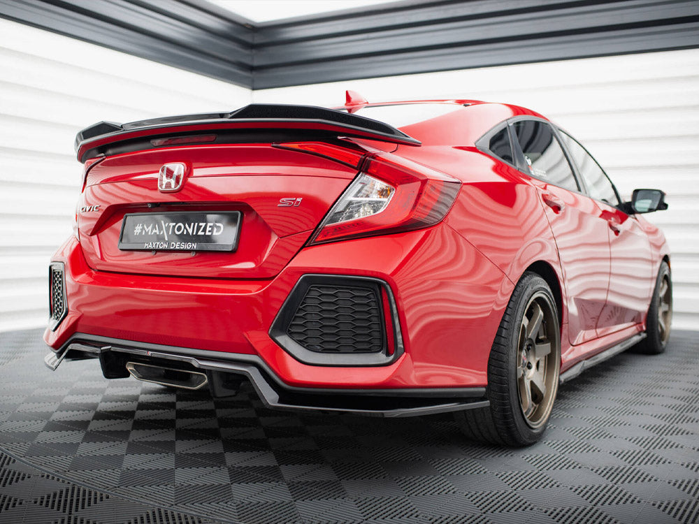 Rear Splitter (Vertical Bars) compatible with Honda Civic Si Mk10