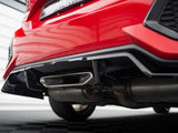 Rear Splitter (Vertical Bars) compatible with Honda Civic Si Mk10