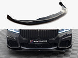 Front Splitter V.4 compatible with BMW 7 M-Pack G11 / G12 Facelift
