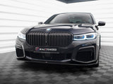 Front Splitter V.4 compatible with BMW 7 M-Pack G11 / G12 Facelift