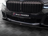 Front Splitter V.4 compatible with BMW 7 M-Pack G11 / G12 Facelift