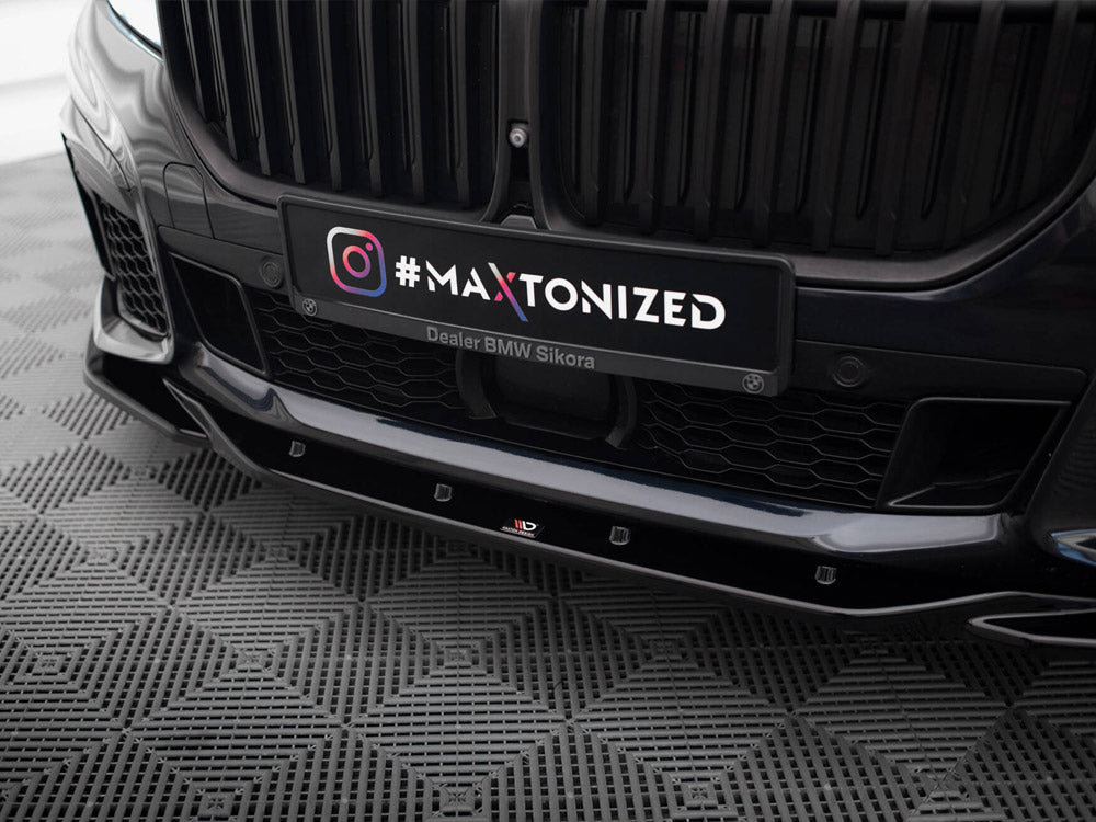 Front Splitter V.3 compatible with BMW 7 M-Pack G11 / G12 Facelift