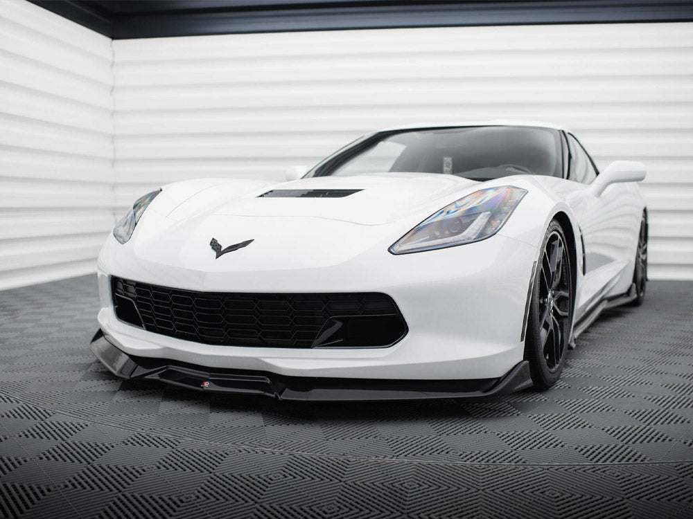 Front Splitter V.2 compatible with Chevrolet Corvette Stingray / Z06 C7