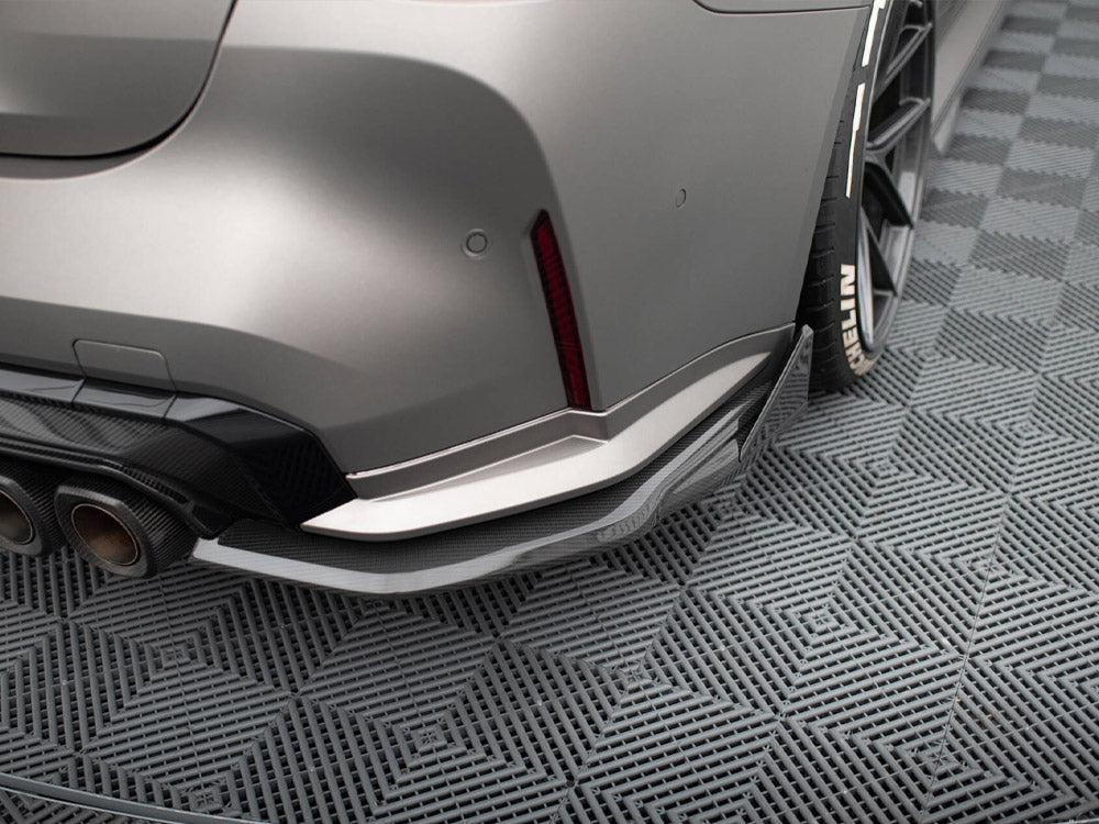 Prepreg Carbon Rear Flaps compatible with BMW M4 G82 / G82 Facelift