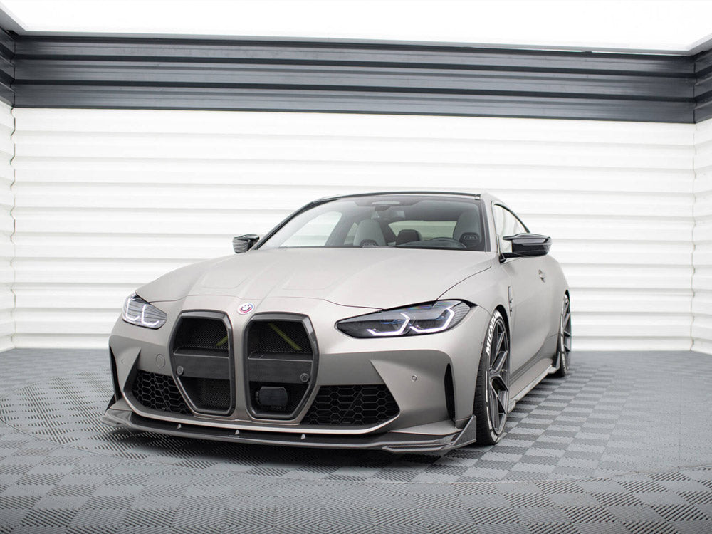 Prepreg Carbon Front Flaps compatible with BMW M4 G82 / G82 Facelift
