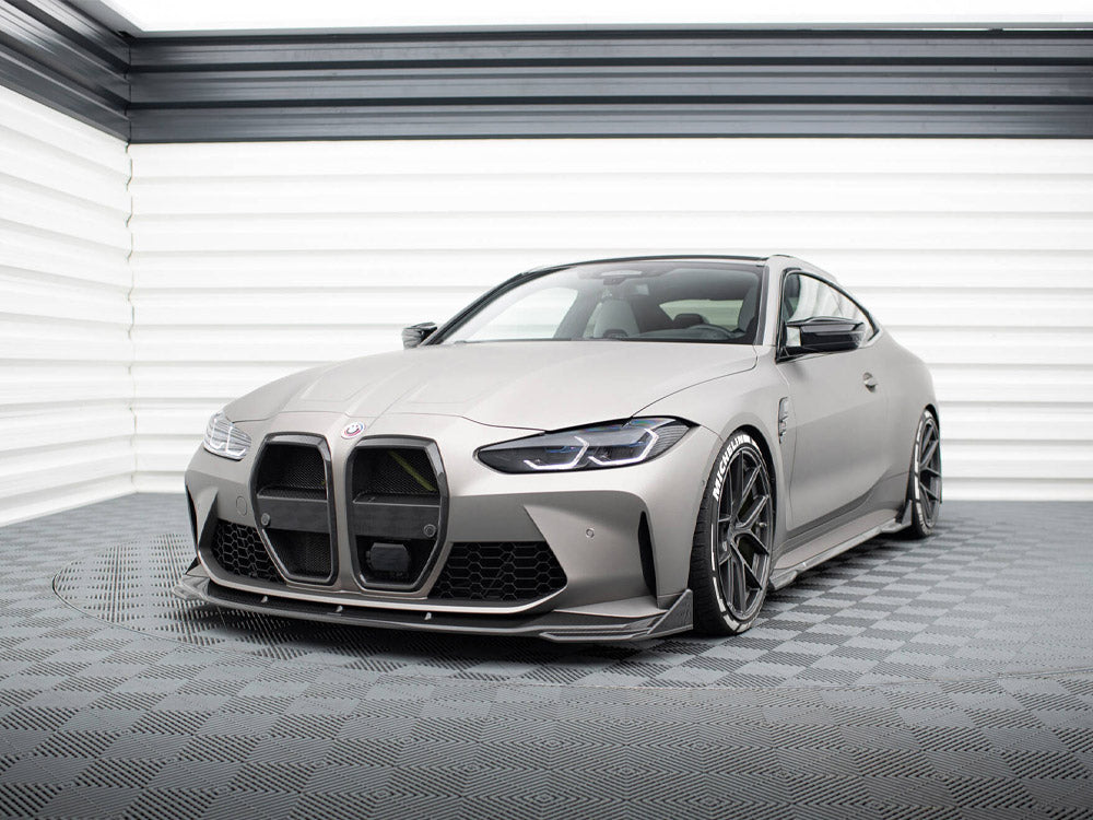 Prepreg Carbon Front Flaps compatible with BMW M4 G82 / G82 Facelift