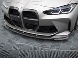 Prepreg Carbon Front Flaps compatible with BMW M4 G82 / G82 Facelift