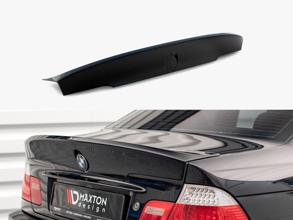 Rear Spoiler / LID Extension compatible with BMW 3 E46 Coupe Pre-Facelift |M3 CSL Look| (Requires Painting)