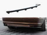 Central Rear Splitter (Vertical Bars) compatible with BMW 3 E46 Coupe M-Pack - Carbon Look