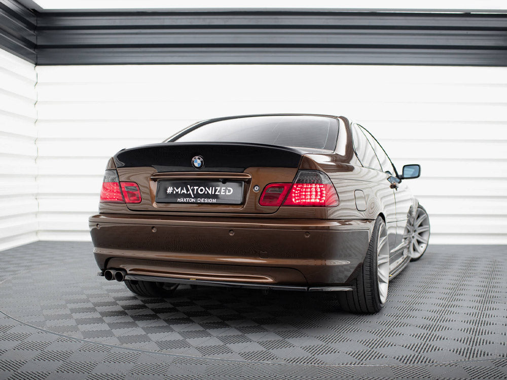 Rear Side Splitters compatible with BMW 3 E46 M-Pack Coupe