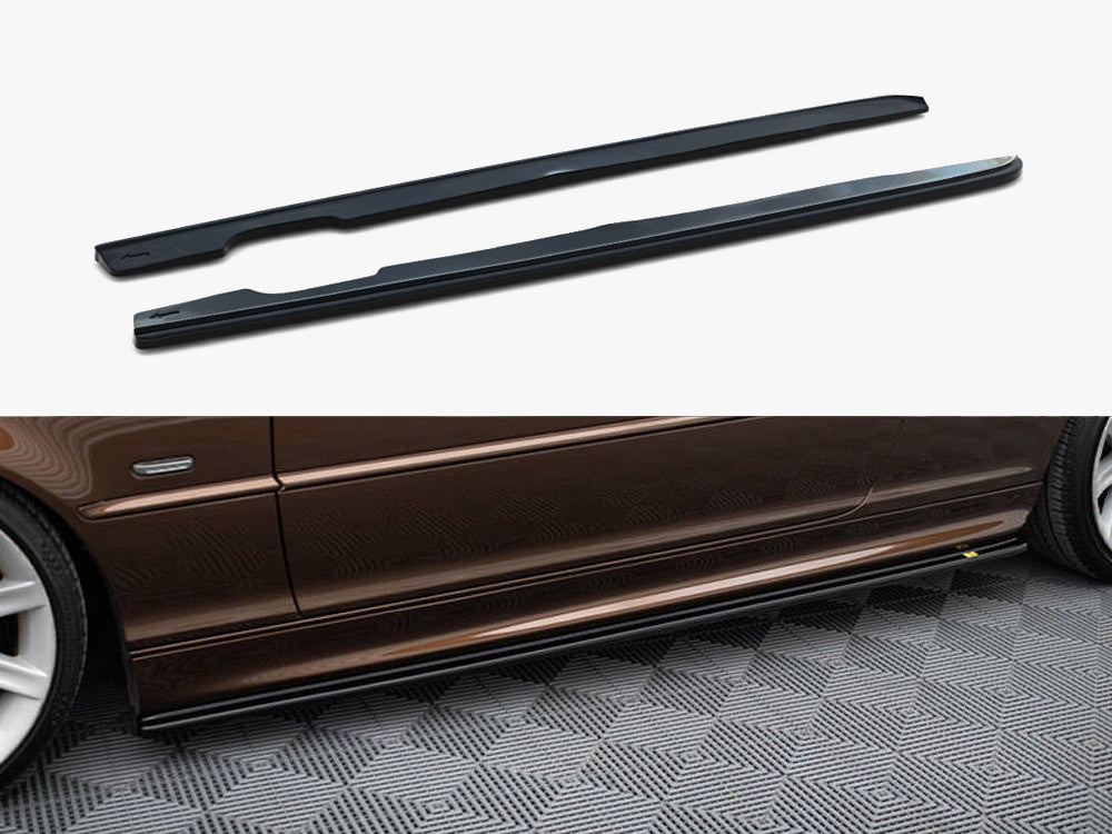 Side Skirts Diffusers V.1 compatible with BMW 3 E46 M-Pack Coupe