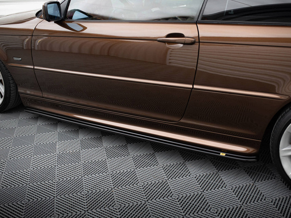 Side Skirts Diffusers V.1 compatible with BMW 3 E46 M-Pack Coupe