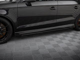 Side Flaps compatible with Audi RS 3 Sedan 8V Facelift