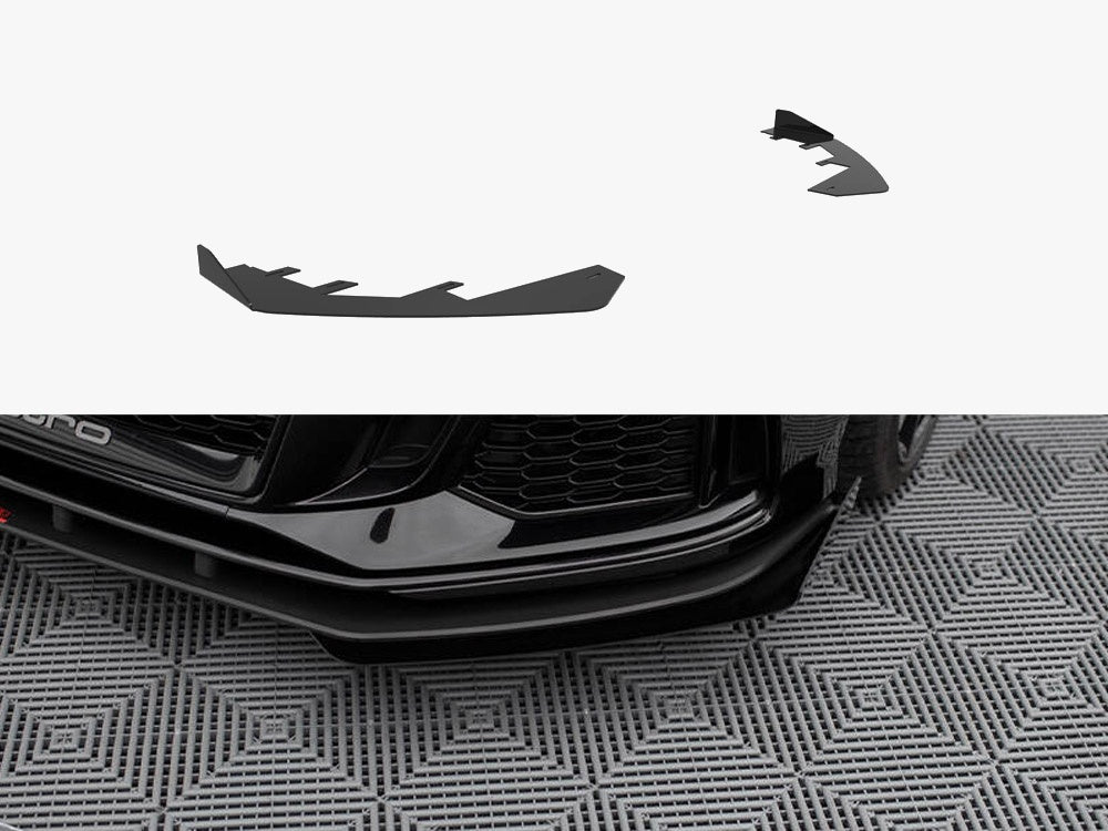 Front Flaps compatible with Audi RS 3 Sedan 8V Facelift