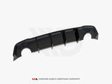 Rear Valance compatible with Opel Astra GTC OPC Line J (Version with single exhausts on both sides)