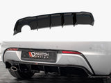 Rear Valance compatible with Opel Astra GTC OPC Line J (Version with single exhaust on one Side)