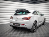 Rear Valance compatible with Opel Astra GTC OPC Line J (Version with single exhaust on one Side)