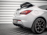 Rear Valance compatible with Opel Astra GTC OPC Line J (Version with single exhaust on one Side)