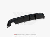 Rear Valance compatible with Opel Astra GTC OPC Line J (Version with single exhaust on one Side)