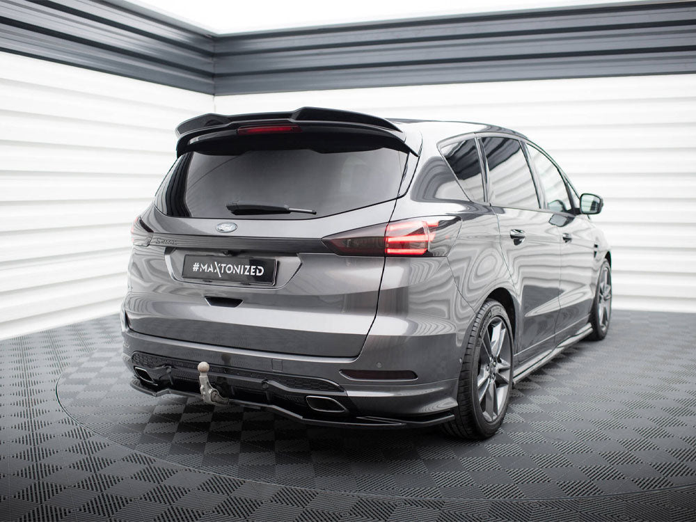 Rear Splitter (Vertical Bars) compatible with Ford S-Max ST-Line Mk2