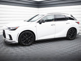 Side Skirts Diffusers compatible with Lexus RX F Sport Mk5